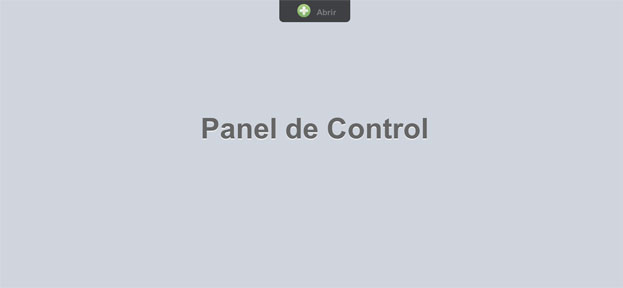 Panel de control